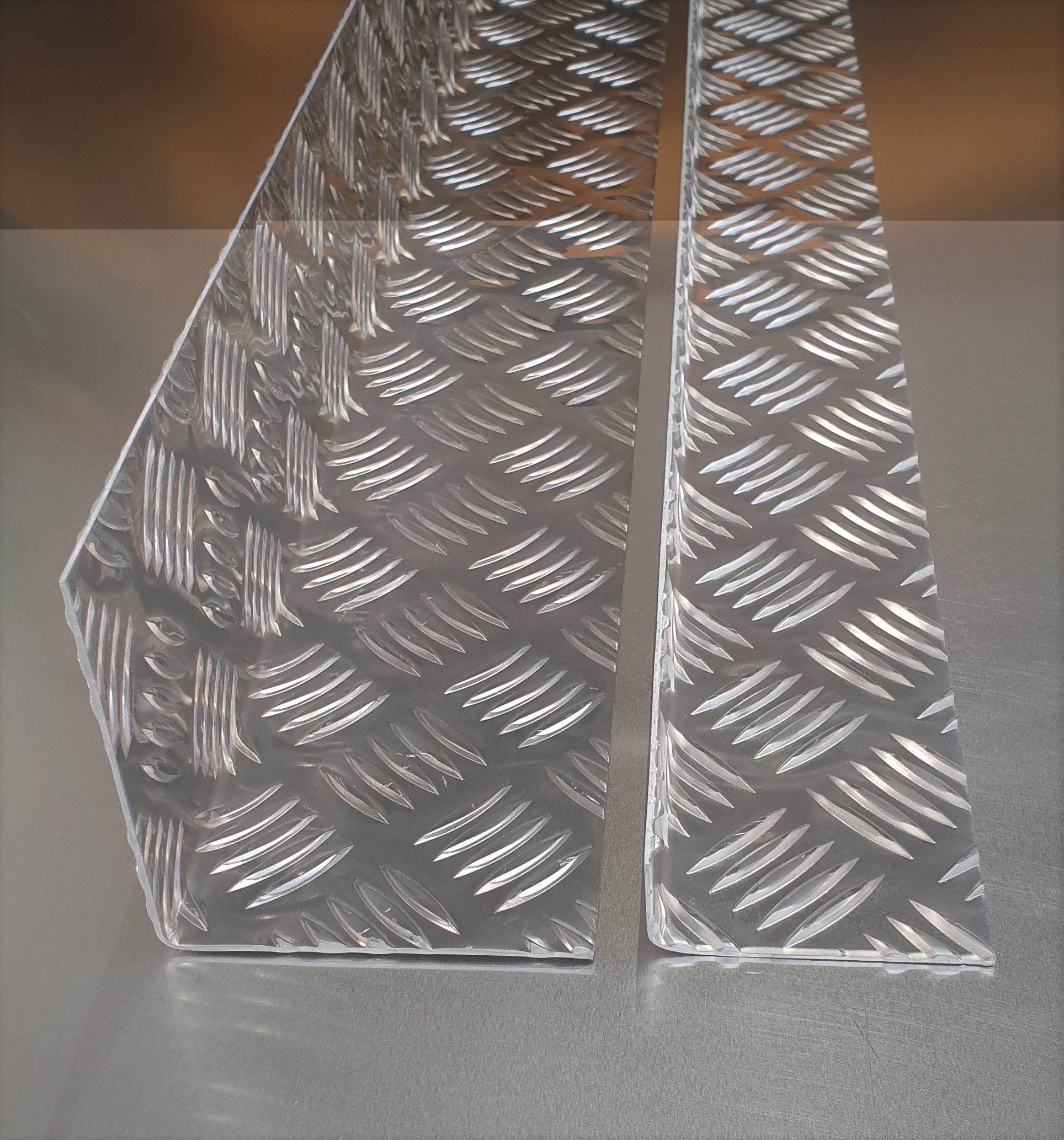 Internal Chequer Plate Angles Internal Chequer Plate Angles